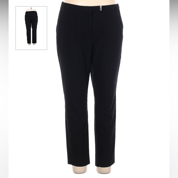 JLO work pants, highrise, gold clasp closure. Excellent condition. Size 14 Short - Picture 1 of 8